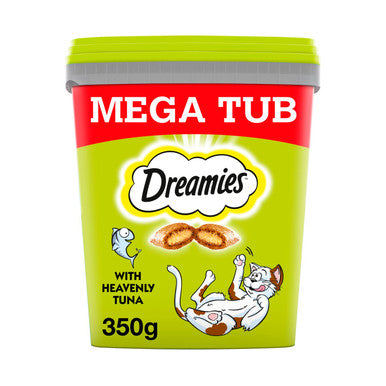 Dreamies Cat Treats Mega Tub - Tuna