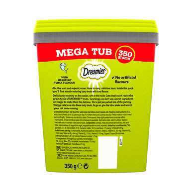 Dreamies Cat Treats Mega Tub - Tuna