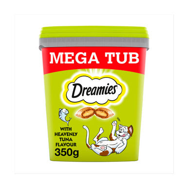 Dreamies Cat Treats Mega Tub - Tuna