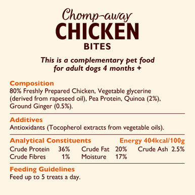 Lily's Kitchen Dog Chomp-Away Adult Dog Treats - Chicken