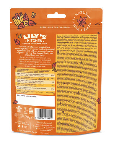 Lily's Kitchen Dog Chomp-Away Adult Dog Treats - Chicken