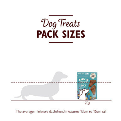 Lily's Kitchen Dog The Mighty Mini Jerky Adult Dog Treats - Duck