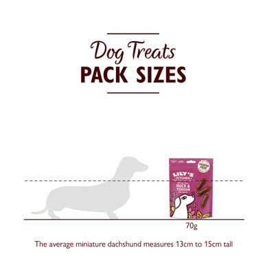 Lily's Kitchen Dog Scrumptious Sausages Adult Dog Treats - Duck & Venison