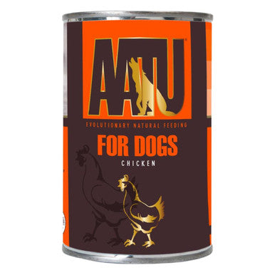 Aatu Adult Wet Dog Food Tins - Chicken