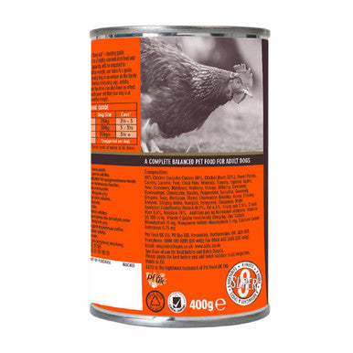 Aatu Adult Wet Dog Food Tins - Chicken