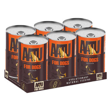 Aatu Adult Wet Dog Food Tins - Chicken