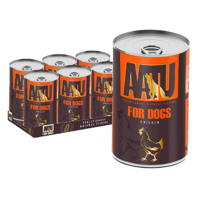 Aatu Adult Wet Dog Food Tins - Chicken