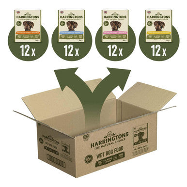 Harringtons Adult Wet Dog Food - Wet Mixed Pack