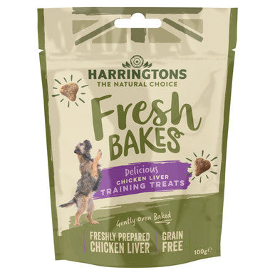 Harringtons Fresh Bakes Dog Training Treats - Chicken Liver