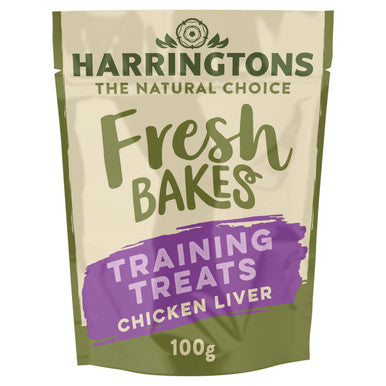 Harringtons Fresh Bakes Dog Training Treats - Chicken Liver