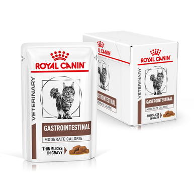 Royal Canin Veterinary Diet Gastrointestinal Moderate Calorie Adult Wet Cat Food