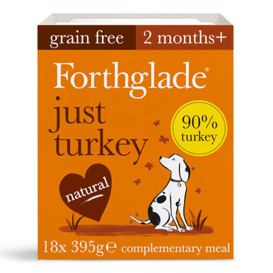 Forthglade Grain Free Wet Dog Food - Turkey