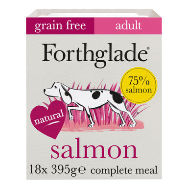 Forthglade Complete Grain Free Adult Wet Dog Food - Salmon with Potato & Vegetables