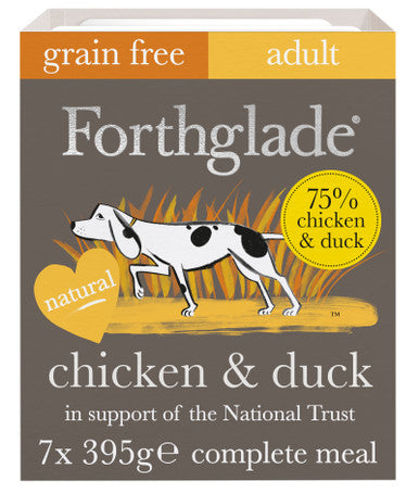 Forthglade Gourmet Grain Free - Chicken & Duck with Chickpeas and Pear