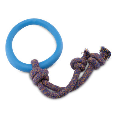 Beco Pets Hoop on Rope in Blue