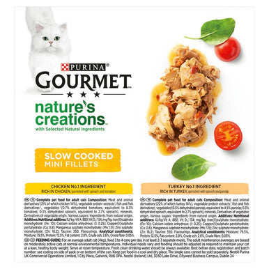 Gourmet Natures Creation Adult Wet Cat Food - Meat