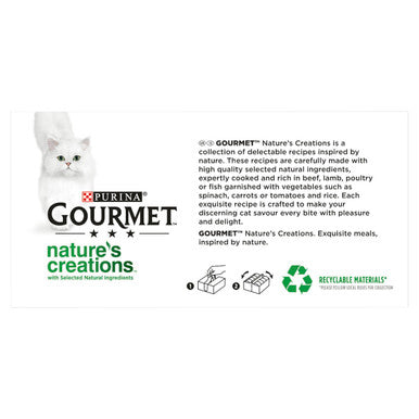 Gourmet Natures Creation Adult Wet Cat Food - Meat