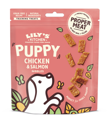 Lily's Kitchen Puppy Chicken and Salmon Nibbles 70g