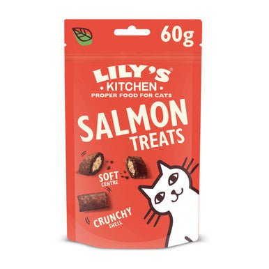 Lily's Kitchen Salmon Pillow Adult Cat Treats