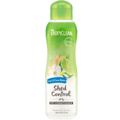 TropiClean Shed Control Pet Conditioner - Lime & Cocoa Butter