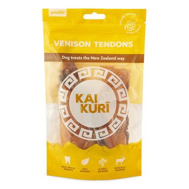 Kai Kuri Air-Dried Venison Dog Treats - Tendons