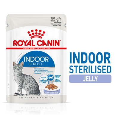 Royal Canin Indoor Adult Sterilised CatWet Food - Jelly