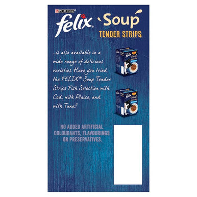 Felix Soup Adult Wet Cat Food - Farm Selection