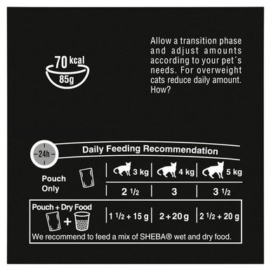 Sheba Select Slices Adult/Senior Cat Wet Food Pouches - Poultry Collection in Gravy