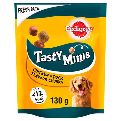 Pedigree Tasty Minis Adult Dog Treats - Chicken & Duck