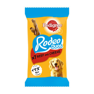 Pedigree Rodeo Duos Adult Dog Treats - Beef & Cheese