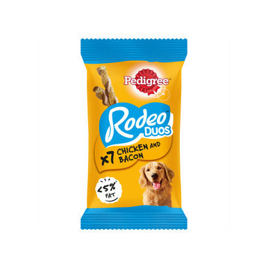 Pedigree Rodeo Duos Adult Dog Treats - Chicken & Bacon