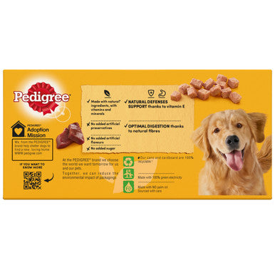 Pedigree Adult Wet Dog Food Tins - Mixed Selection in Loaf