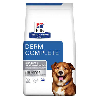 Hill's Prescription Diet Derm Complete Skin Care and Food Sensitivities Adult/Senior Dry Dog Food - Original