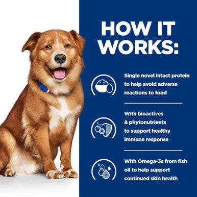 Hill's Prescription Diet Derm Complete Skin Care and Food Sensitivities Adult/Senior Dry Dog Food - Original