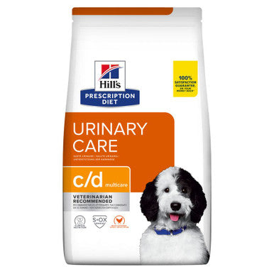 Hill's Prescription Diet c/d Multicare Urinary Care Dry Dog Food with Chicken 12kg