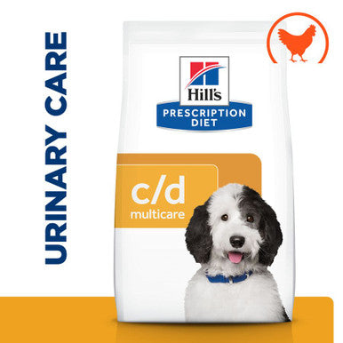 Hill's Prescription Diet c/d Multicare Urinary Care Dry Dog Food with Chicken 12kg