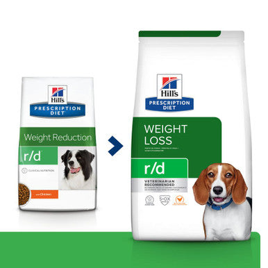 Hill's Prescription Diet r/d Weight Reduction Adult/Senior Dry Dog Food with Chicken