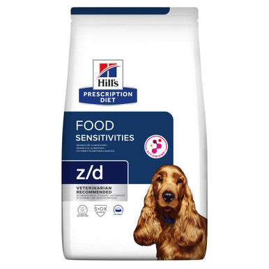 Prescription Diet z d Food Sensitivities Senior Dry Dog Food Original