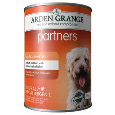 Arden Grange Partners Adult Wet Dog Food - Fresh Chicken & Rice