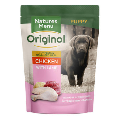 Natures Menu Puppy Wet Dog Food - Chicken, Lamb & Rice