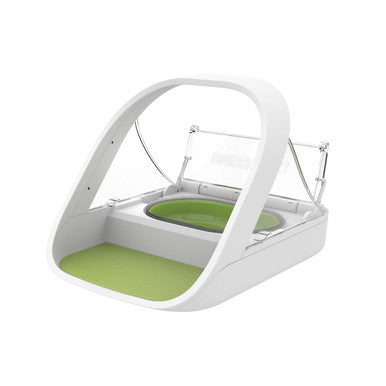 SureFeed Microchip Pet Feeder Green Mat & Bowl