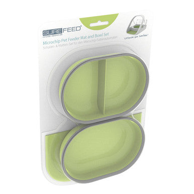 SureFeed Microchip Pet Feeder Mat & Bowl