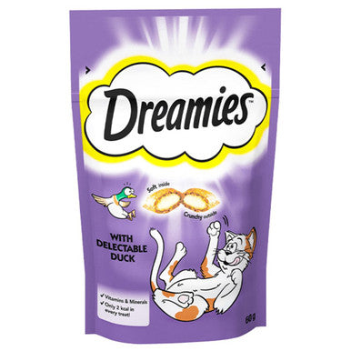 Dreamies Cat Treats - Duck