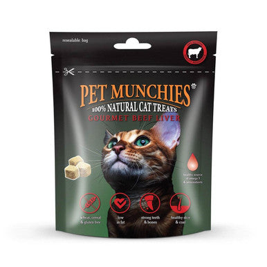 Pet Munchies Freeze Dried Cat Treats - Beef Liver