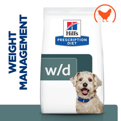 Hill's Prescription Diet w/d Diabetes Care Dry Dog Food with Chicken