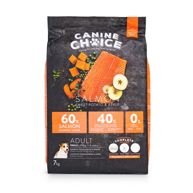 Canine Choice Super Premium Grain Free Small Adult Dry Dog Food - Salmon