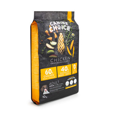 Canine Choice Grain Free Medium Adult Dry Dog Food - Chicken