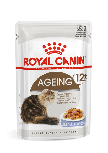 Royal Canin Ageing 12+ Senior Wet Cat Food in Jelly