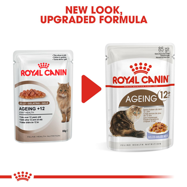 Royal Canin Ageing 12+ Senior Wet Cat Food in Jelly