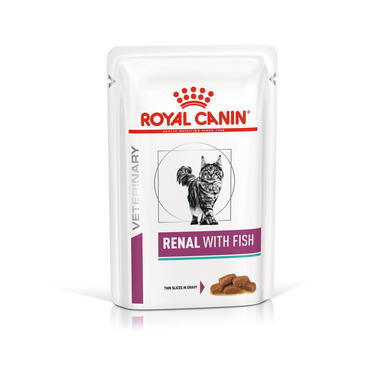 Royal Canin Veterinary Diet Renal Adult Wet Cat Food - Fish